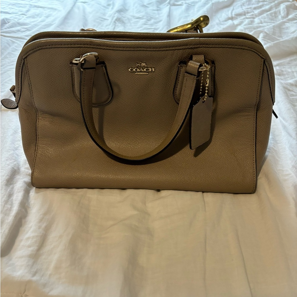 Coach bag with strap